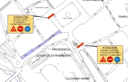 Desde el jueves hasta el sábado estará cortada la calle El Puente por obras