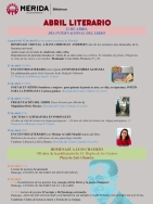 Encuentros con autores, presentaciones de libros, poesía y actividades escolares en la programación del Abril literario