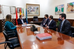 El Alcalde recibe al Secretario de Estado para la UE del Gobierno de España