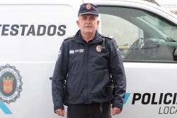 El subinspector, Miguel Ángel Paredes Porro, condecorado con la Medalla al Mérito de la Policía Local de Extremadura