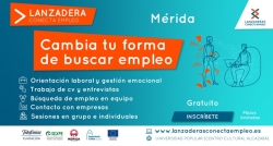 Últimos días para apuntarse a la Lanzadera Conecta Empleo de Mérida