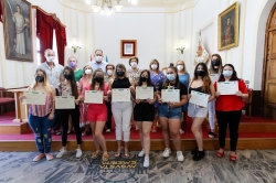 El alcalde cierra la 21ª promoción del Curso de Dependienta de comercio de la Conferencia San Vicente de Paúl