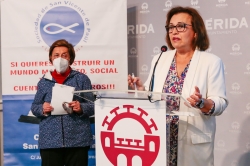El Ayuntamiento pone el nombre de una calle a las Conferencias de San Vicente en homenaje a su centenario y a su labor social en la ciudad