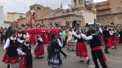 Santa Eulalia mira al cielo