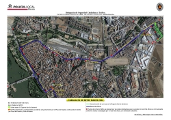 Seguridad Ciudadana organiza el dispositivo de tráfico de cara a la celebración de la Cabalgata de Reyes Magos de este viernes, 5 de enero