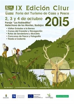 La IX Feria del Turismo de Caza y Pesca mostrará los recursos de la Reserva del Cíjara