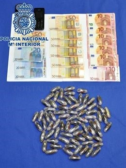 Detenido en Almendralejo con 74 bellotas de hachís en su cuerpo