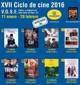 Arranca el XVII Ciclo de Cine en Versión Original de Mérida