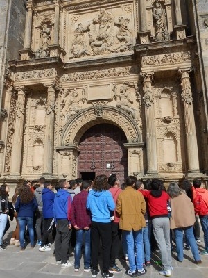El IES Sáenz de Buruaga visitó Úbeda y fue anfitrión de Alcalá, dentro del Aula de Patrimonio