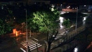 El alcalde agradece el trabajo de los implicados en restablecer la normalidad, tras las intensas precipitaciones de esta tarde