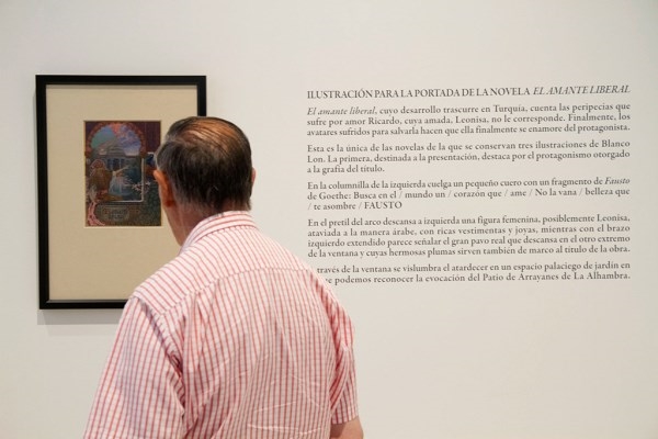 La Diputación Provincial homenajea a Cervantes a través de 12 dibujos realizados por Antonio Blanco Lon