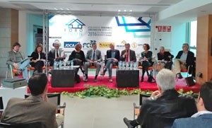 El diputado de Fomento ha estado presente con un stand en el que se ha dado a conocer el III Plan Integral de Carreteras