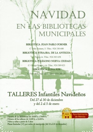 Las bibliotecas municipales celebran la Navidad