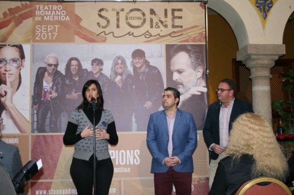 García Cabezas destaca el Stone & Music Festival como elemento dinamizador de la cultura y la economía extremeña