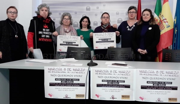 ‘Nos queremos vivas’, lema del Consejo Municipal de las Mujeres