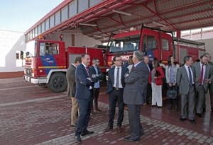 Con la nueva reforma, el Parque de Bomberos de Villafranca gana en eficacia y seguridad