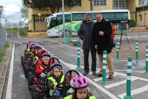 Mil quinientos alumnos de trece centros educativos recibirán formación vial en el circuito municipal