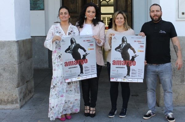 El bailarín Rafael Amargo ofrecerá en Mérida su espectáculo “Baila con Extremadura”.