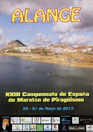 Alange acoge el XXIII Campeonato de España de Maratón de Piragüismo