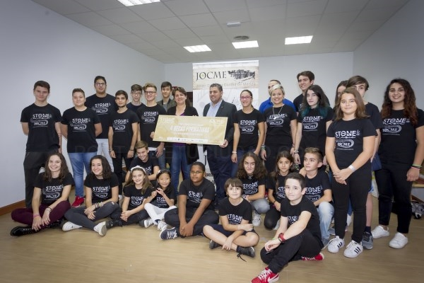 La JOCME recibe 4 Becas de Formación para sus alumnos por su participación en el Stone & Music