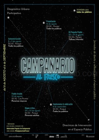 Urbanismo desarrolla el proyecto participativo ‘Campanario al Fresco’.