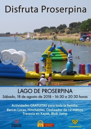 Se habilita un dispositivo especial de seguridad para las actividades acuáticas de Proserpina.