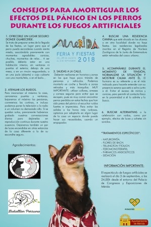 Campaña de concienciación para evitar los ruidos para los animales de compañía