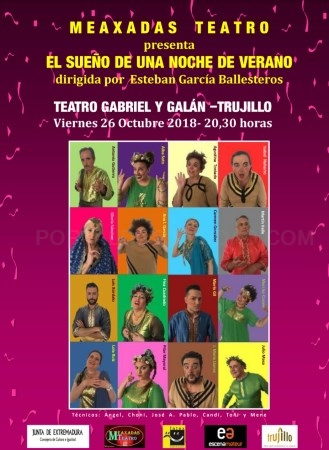 Obra de Teatro : “El sueño de una noche de verano”.