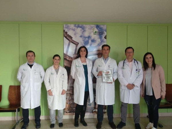 El Servicio de Neumología del Hospital de Mérida ha recibido el premio Syneos.