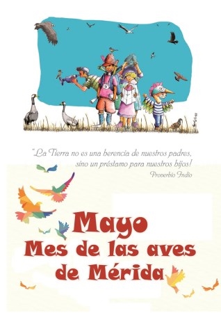 Comienzan las actividades del programa “Mayo, mes de las aves de Mérida”.
