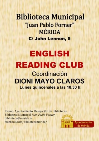 Abre el plazo de inscripción para los clubes de lectura en inglés y portugués.