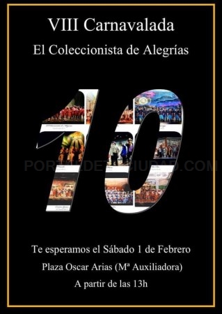 VIII Carnavalada El Coleccionista de Alegrías