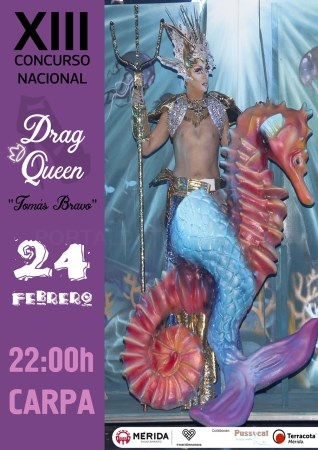 El XIII Concurso Nacional Drag Queen Tomás Bravo cuenta ya con siete participantes