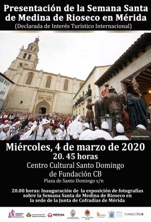 La Semana Santa de Medina del Rioseco se presenta en el día de hoy en Mérida