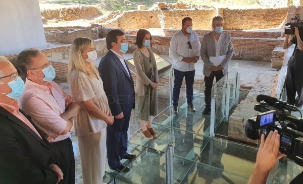 El alcalde felicita al Consorcio por la recuperación de la Casa del Anfiteatro y lo tilda de “logro” que se suma al patrimonio emeritense
