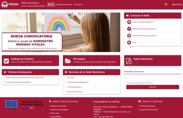 La nueva Sede Electrónica del Ayuntamiento permite ya realizar quince trámites de forma telemática