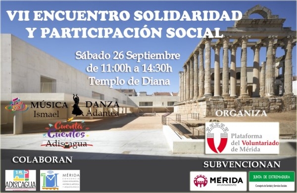 La Plataforma de Voluntariado celebra su encuentro anual en el Templo de Diana
