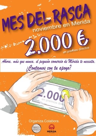 La Asociación de Comerciantes pone en marcha la campaña Rasca y Gana que repartirá 2.000 euros en premios