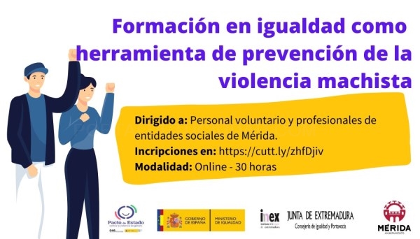 Curso de Formación en Igualdad como herramienta de prevención de la violencia machista