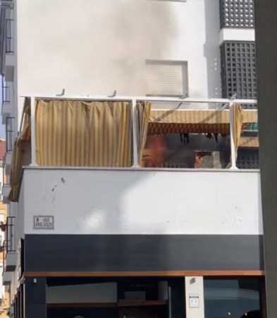 Fallece una mujer de 84 años en el incendio de su vivienda en Mérida