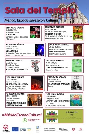 La Sala El Templo abre hoy la reserva de entradas para el concierto de «Manolo, el burro y cía» y el cuentacuentos de Yörik