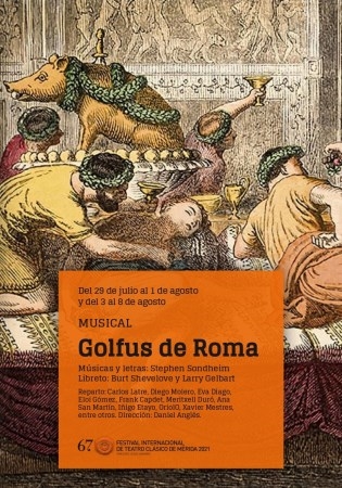 Carlos Latre se estrena en el Teatro Romano con Golfus de Roma en el último fin de semana de julio