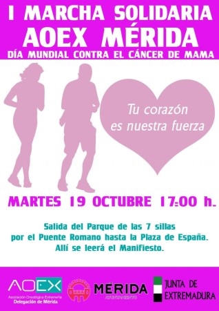 Numerosas actividades conmemoran mañana el Día Mundial contra el Cáncer de Mama