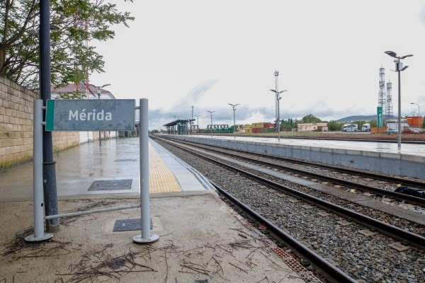 Adif licita las obras de la nueva terminal de mercancías de Mérida por más de 14 millones de euros