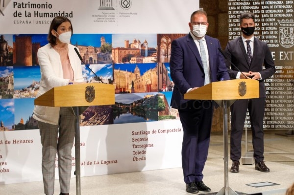 El alcalde de Mérida termina la presidencia del Grupo de Ciudades Patrimonio satisfecho y destacando el éxito de los planes emprendidos en su mandato