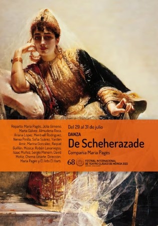 El María Luisa, con dos obras, y el Teatro Romano, con la «Scheherazade» de María Pagés, destacan en el fin de semana cultural