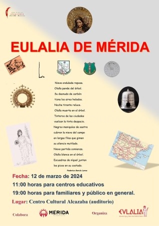 El alumnado de cuatro centros de Educación Primaria pondrá en escena el próximo 12 de marzo la representación teatral Eulalia