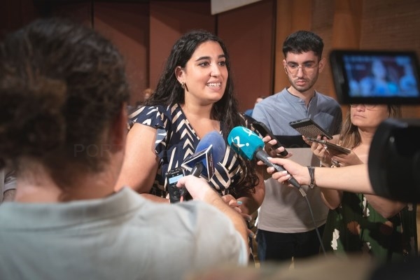 El ayuntamiento resalta la labor de las y los jóvenes que participan en el Campo del Voluntariado del Festival de Teatro de Mérida en la formación