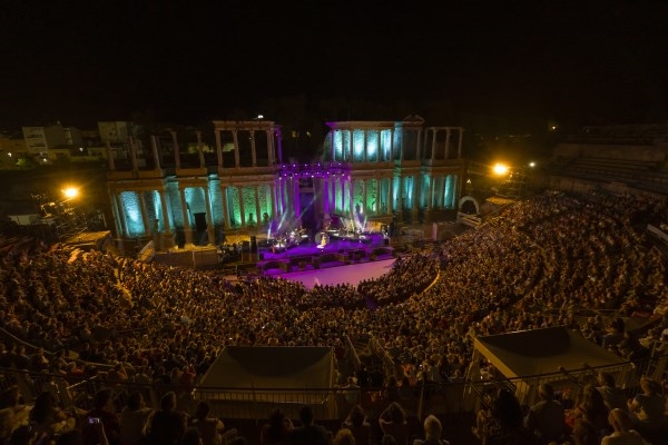 Antonio Orozco inicia este jueves en el Teatro Romano de Mérida la 'gira de su vida'