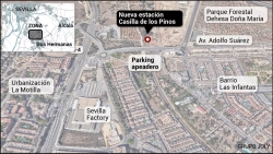 Las obras de la nueva estación de cercanías en Dos Hermanas empezarán en 2026